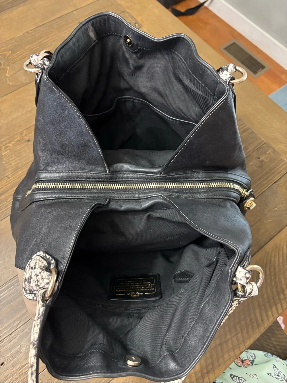 Coach Edie 31 Shoulder Bag in Colorblock